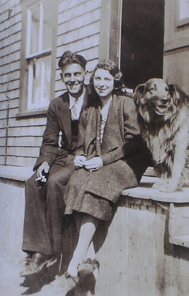 Flora Vienneau with husband Jim Snyder