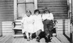 Elizabeth (Arsenault) and Jude Theriault with niece Annie