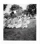 Front row: Germaine, Arlene, Bella & Dee Vienneau