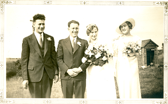 Hance LeBlanc & his wife, Louise Bourgeois