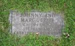Johnny and Marguerite Arsenault, children