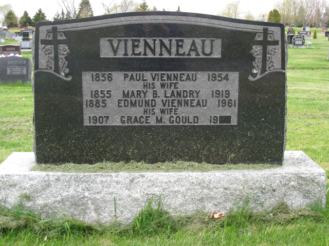 Paul & Mary B Vienneau, Edmund & Grace Vienneau