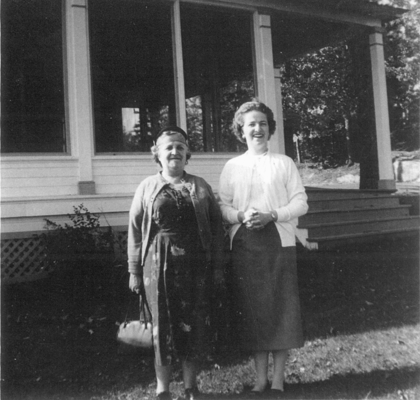 Laura (LeBlanc) Bourgeois & daug Aline in Quebec