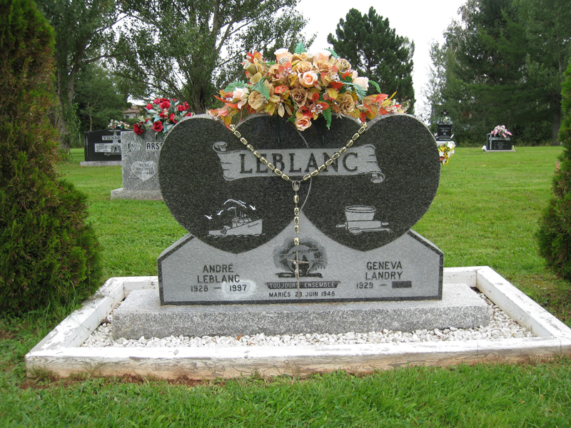 Headstone - Andre T LeBlanc