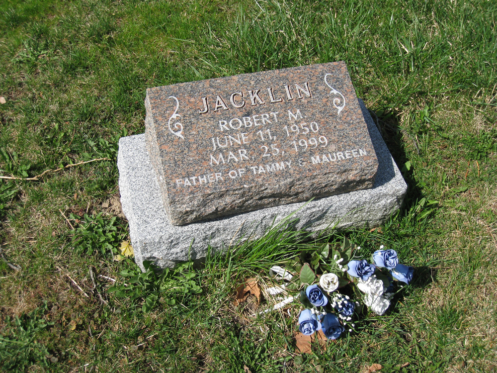 Headstone - Robert Jacklin