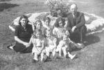 Ella May (Gould) & Aurele Vienneau and their young family