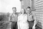 Maggie (Burke) Melanson with nephews