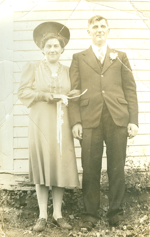 Frances (Terrio) & George Legere - wedding 14 October 1941