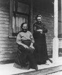 Adeline (Cormier) Comeau & her mother Isabelle