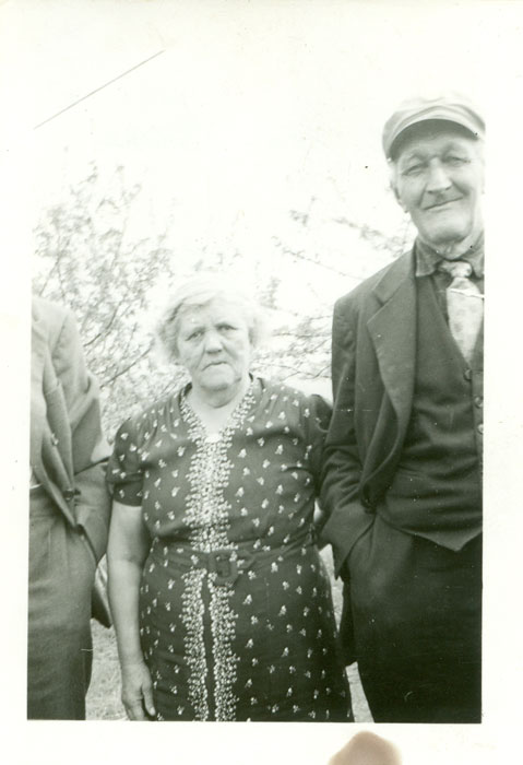 Joe Brine with sister-in-law Lizzie (Cormier) Brine