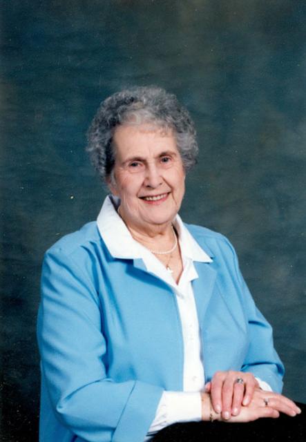 Noma (Como) LeBlanc, wife of Reg LeBlanc