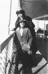 Alice Vienneau & Dora LeBlanc on the ferry