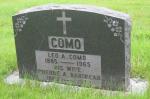 Headstone-Leo A Como & Wife, Pheobe Babineau