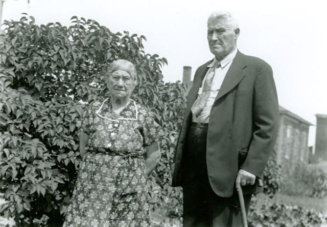 Elizabeth (Arsenault) (1861-1948) and Jude Theriault (1855-1943)