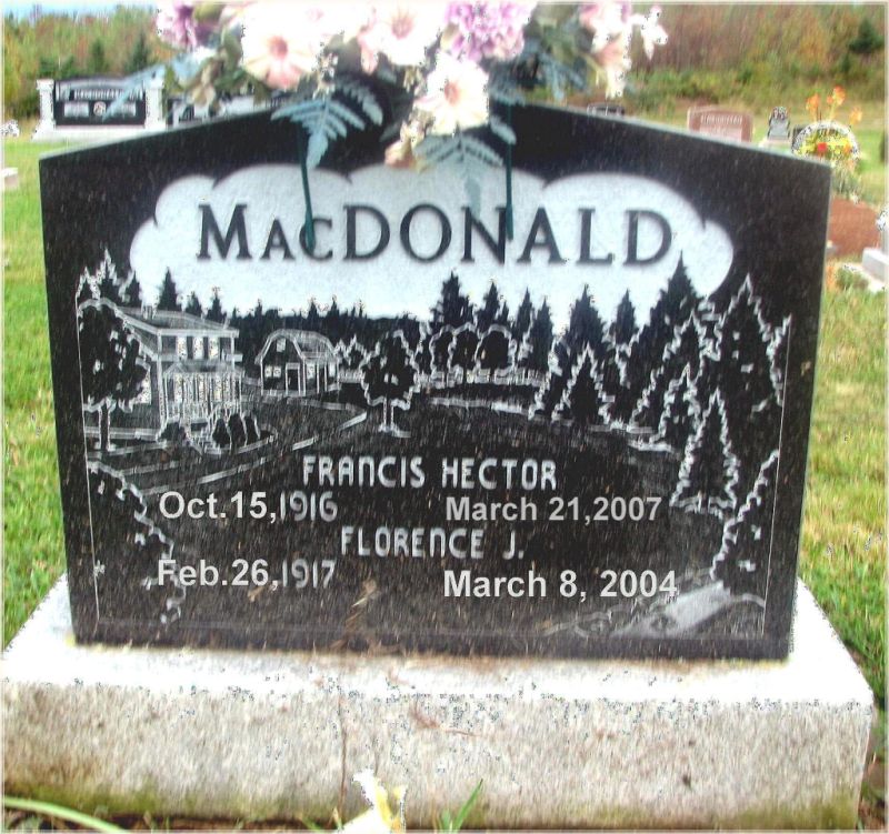 Francis MacDonald (1916 - 2007) and Florence MacDonald (1917 - 2004)