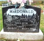 Francis MacDonald (1916 - 2007) and Florence MacDonald (1917 - 2004)