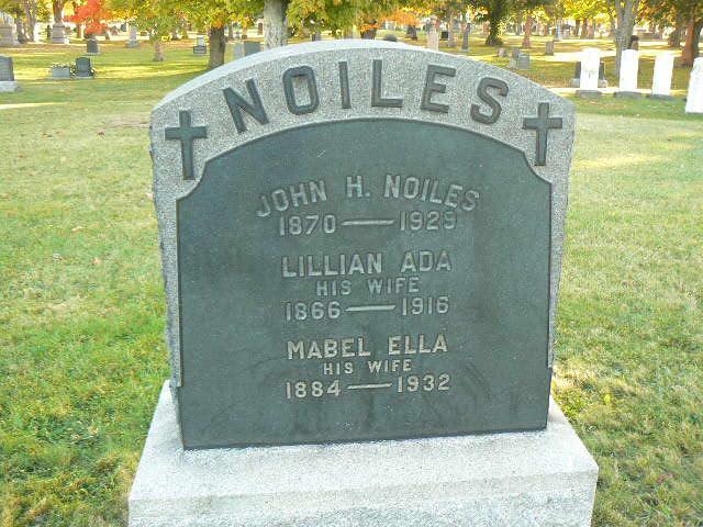 John Noiles (1867 - 1929) and his two wives