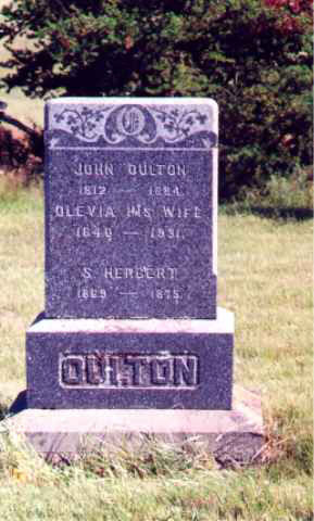 John Oulton (1811 - 1884) and Olivia Robinson (1840 - 1931)