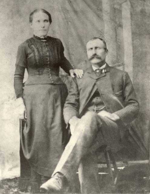 Adeline Cormier & her husband Thaddeus Comeau