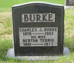 Charles J Burke and his wife Bertha Terrio