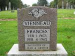 Frances Vienneau, infant daug of Arthur & Jeanne