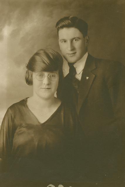William (Bill) White & his wife Edna English