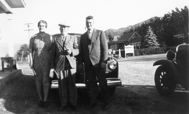 Edna (White) & Granville Innes with Bill White