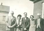 Alice Terrio & Darrell LeBlanc - wedding 1942