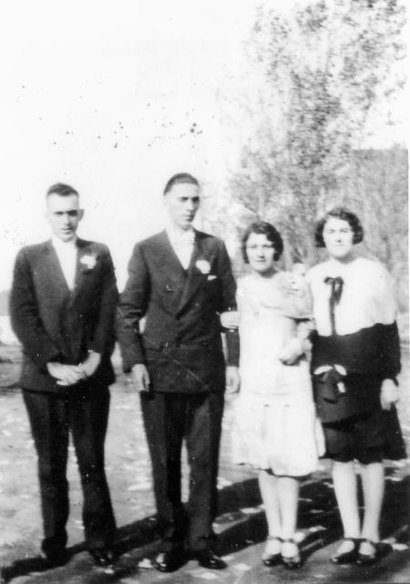 Adelard Landry & Florence LeBlanc Wedding30Oct1929