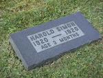Headstone - Harold Bourgeois