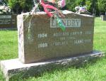 Headstone - Adelard Landry & wife Florence LeBlanc