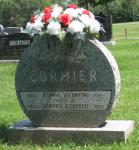 Headstone - Edmee Vienneau & husband Gerard Cormier