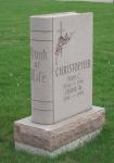 Headstone - Ivan Christopher & wife Diane Vienneau