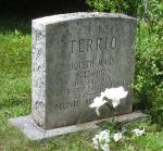 Headstone - Judith Terrio and her brother, Peter Terrio