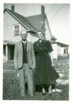 Willie & Antoinette (Cormier) Vienneau & their house